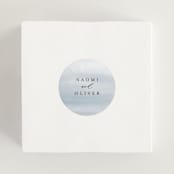 "Gilded Frame" - Rehearsal Dinner Favor Stickers in Pearl by Nicole Walsh - In Use