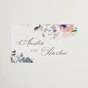 "blooming evening" - Rehearsal Dinner Favor Stickers in Cornflower by Lori Wemple - Front