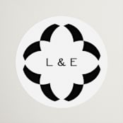 "Dashing Script" - Rehearsal Dinner Favor Stickers in Peppercorn by Olivia Raufman - Front