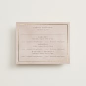 "Shraddha" - Foil-Pressed Multi-Event RSVP Cards in Celestial by Deynaaz Daraei - Front