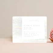 "the mill park" - Gloss-Press® RSVP Cards in Opal by Phrosné Barwood - Front