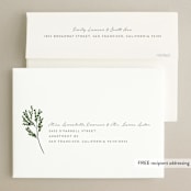 "Watermark" - Rehearsal Dinner Invitations in Cypress by Kaydi Bishop - FREE Recipient Addressing