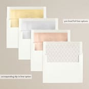 "Watermark" - Rehearsal Dinner Invitations in Cypress by Kaydi Bishop - Envelope Liner Options
