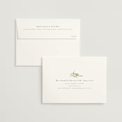 "Verdure" - Rehearsal Dinner Invitations in Garden by Leah Bisch - FREE Recipient Addressing