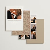 "Organic Florals" - Rehearsal Dinner Invitations in Autumn by Susan Moyal - Back of Card Options