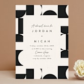 "Kenai" - Rehearsal Dinner Invitations in Shadow by Carly Reed Walker - Front