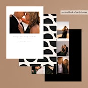 "Kenai" - Rehearsal Dinner Invitations in Shadow by Carly Reed Walker - Back of Card Options