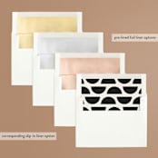 "Kenai" - Rehearsal Dinner Invitations in Shadow by Carly Reed Walker - Envelope Liner Options