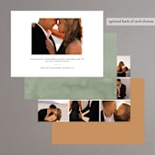 "Bouquet" - Rehearsal Dinner Invitations in Garden by Lori Wemple - Back of Card Options