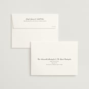 "Sophisticate" - Rehearsal Dinner Invitations in Slate by Jennifer Postorino - FREE Recipient Addressing