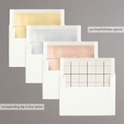 "Classic Welcome" - Rehearsal Dinner Invitations in Sand by Inkblot Design - Envelope Liner Options