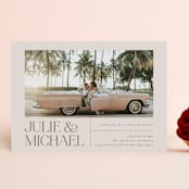 "gallery" - Rehearsal Dinner Invitations in Cream by Vera Lim - Front