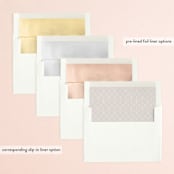 "gallery" - Rehearsal Dinner Invitations in Cream by Vera Lim - Envelope Liner Options