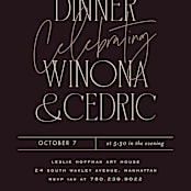 "Chourico" - Rehearsal Dinner Invitations in Onyx by chocomocacino - Detail