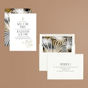 "Polished" - Rehearsal Dinner Invitations in Marble by Owl and Toad - Assembled