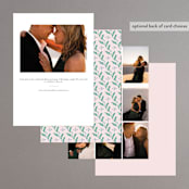 "Delight" - Rehearsal Dinner Invitations in Blush by Elly - Back of Card Options