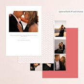 "Party Started" - Rehearsal Dinner Invitations in Flamingo by Kaydi Bishop - Back of Card Options