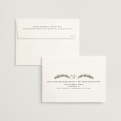 "Rosemary sprig" - Rehearsal Dinner Invitations in Rosemary by Erin Deegan - FREE Recipient Addressing