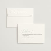 "Corner" - Rehearsal Dinner Invitations in Sky by Kelly Schmidt - FREE Recipient Addressing