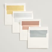"Corner" - Rehearsal Dinner Invitations in Sky by Kelly Schmidt - Envelope Liner Options