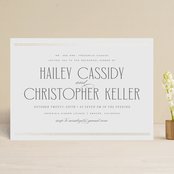 "merveilleux" - Rehearsal Dinner Invitations in Diamond by chocomocacino - Front