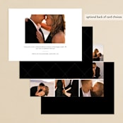 "merveilleux" - Rehearsal Dinner Invitations in Diamond by chocomocacino - Back of Card Options