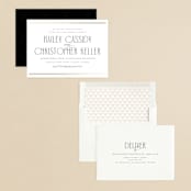 "merveilleux" - Rehearsal Dinner Invitations in Diamond by chocomocacino - Assembled