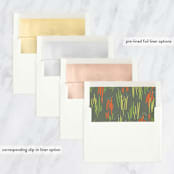 "Holly Jolly Handwritten" - Retired Holiday Cards in Pine by Krissy Bengtson - Slip-In Envelope Liners