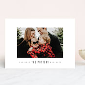 "Headlining" - Retired Holiday Cards in Midnight by Up Up Creative - Front