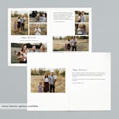 "pine needle merry" - Retired Holiday Cards in Pine by Mango Ink - Interior Options