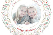 "We believe" - Retired Holiday Cards in Candy Apple by Susan Moyal - Close-Up