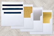 "Matthew 2:10" - Retired Holiday Cards in Midnight by Lehan Veenker - Slip-In Envelope Liners