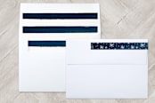 "Matthew 2:10" - Retired Holiday Cards in Midnight by Lehan Veenker - Liner and Label