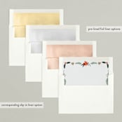 "Merry, Bright" - Retired Holiday Cards in Fog by Amanda Houston - Slip-In Envelope Liners