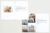 "Modern Script" - Retired Holiday Cards in Pine by Grace Kreinbrink - Interior Options