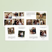 "Handwritten Holidays" - Retired Holiday Cards in Snowfall by Lehan Veenker - Interior Options