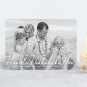 "mele kalikimaka e hau‘oli makahiki hou" - Retired Holiday Cards in Cotton by Lori James - Front