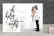 "Holy Night" - Retired Holiday Cards in Jet by Kate Sorensen - Front