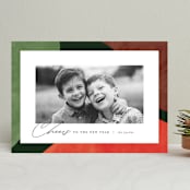 "Colorful Wonders" - Retired Holiday Cards in Wreath by Pixel and Hank - Front