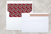 "angels sing" - Retired Holiday Cards in Mulberry by Briana Goad - Liner and Label