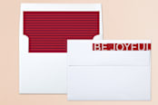 "JOY-FUL" - Retired Holiday Cards in Holly by Lauren Chism - Liner and Label