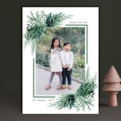 "Eve" - Retired Holiday Cards in Forest by Elly - Front