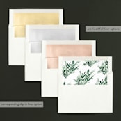 "Eve" - Retired Holiday Cards in Forest by Elly - Slip-In Envelope Liners