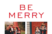 "be merry blocks" - Retired Holiday Cards in Berries by Phrosné Barwood - Close-Up