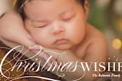 "Heavenly peace" - Retired Holiday Cards in Cloud by Erin Deegan - Close-Up