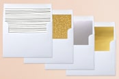 "And On Earth" - Retired Holiday Cards in Midnight by Drango Design - Slip-In Envelope Liners