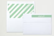 "Hallelujah for the Holidays" - Retired Holiday Cards in Snow by Chryssi Tsoupanarias - Liner and Label
