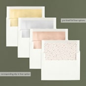 "Merry Colors" - Retired Holiday Cards in Holly by Denise Malacrea - Slip-In Envelope Liners
