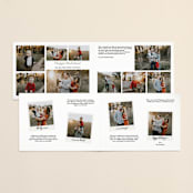 "Vintage Frame" - Retired Holiday Cards in Grass by Gray Star Design - Interior Options