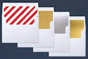 "Have Yourself A Merry Little Christmas" - Retired Holiday Cards in Cranberry by Itsy Belle Studio - Slip-In Envelope Liners